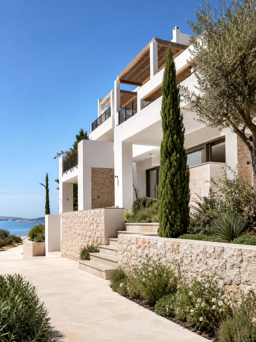Pristine coastal villa in Portugal under long-term care